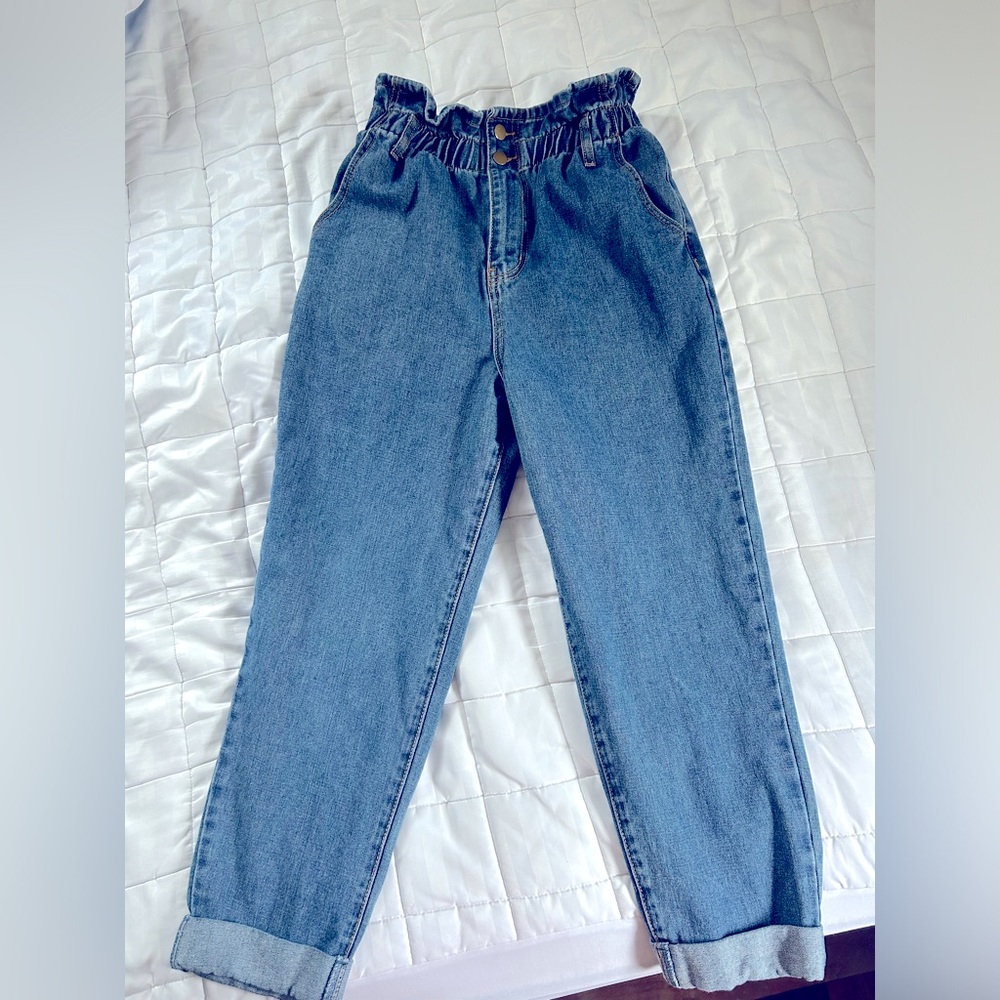 High rise jeans